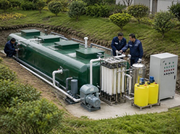 振兴区地埋式AAO/MBR生活污水处理设备